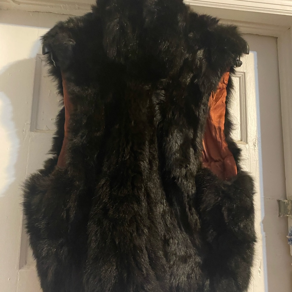 SOLD Vintage Fur Vest